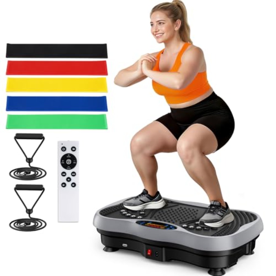 Home Gym Full Body - Vibration Plate Exercise Machine for home