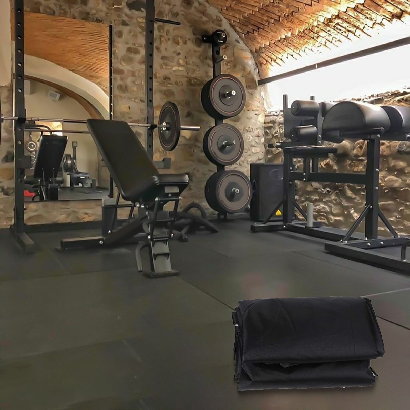 Home Gym Dimensions - Adjustable Strap Cover For Gym Dustproof