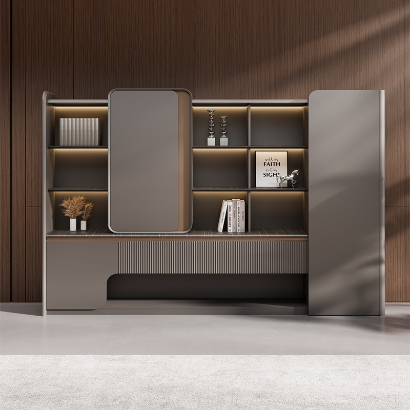 Home Gym Organization - Contemporary Modern Metal Modular File Cabinet