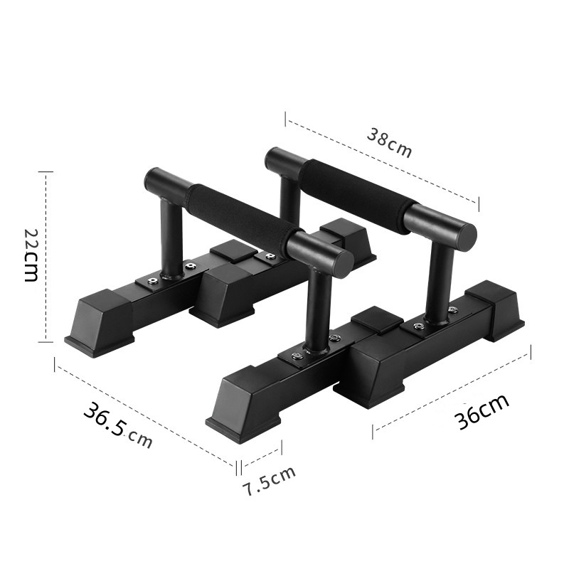 Push Up Stand Bar - Parallette Push-Up Stands Multifunctional Handstand &
