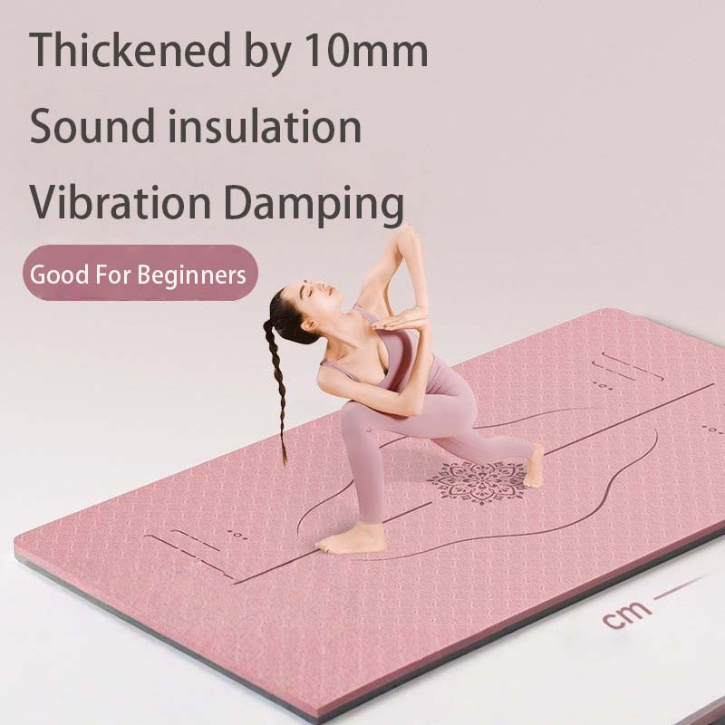 Dual Side Anti-slip Yoga Mat P - Home Gym On Carpet review and price
