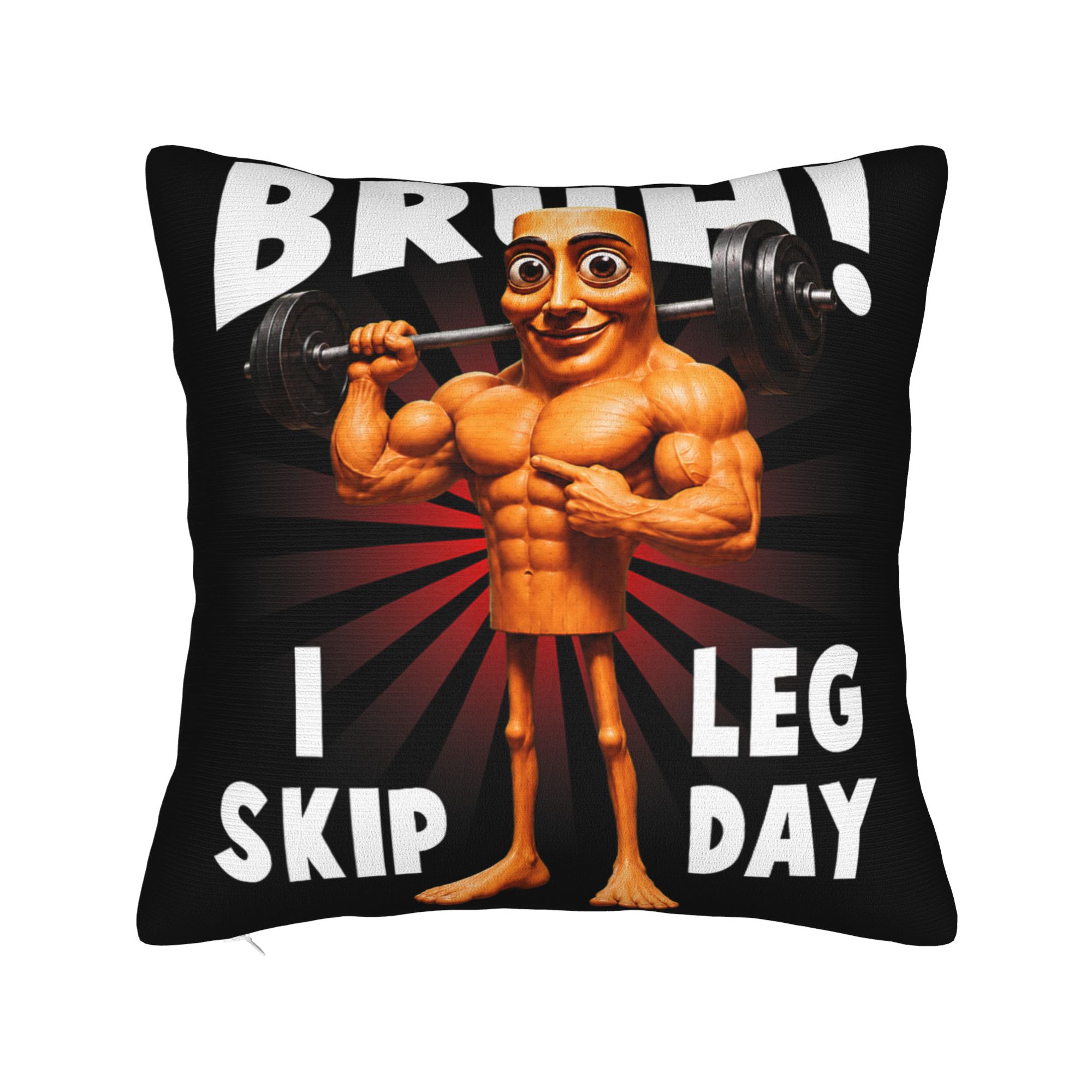 Bruh I Skip Leg Day Tung Tung  - Home Gym Leg Day review and price