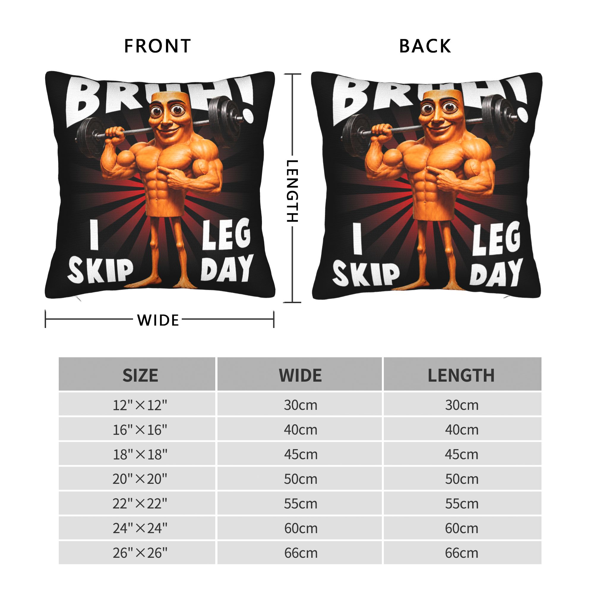 Bruh I Skip Leg Day Tung Tung  - Home Gym Leg Day review and price