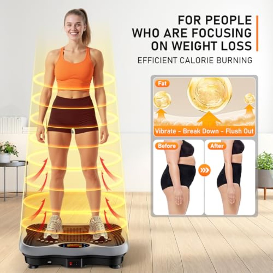 Vibration Plate Exercise Machi - Home Gym Full Body review and price
