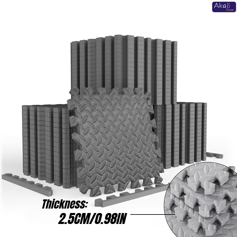 2.5cm Thick EVA Foam Interlock - Home Gym On Carpet review and price