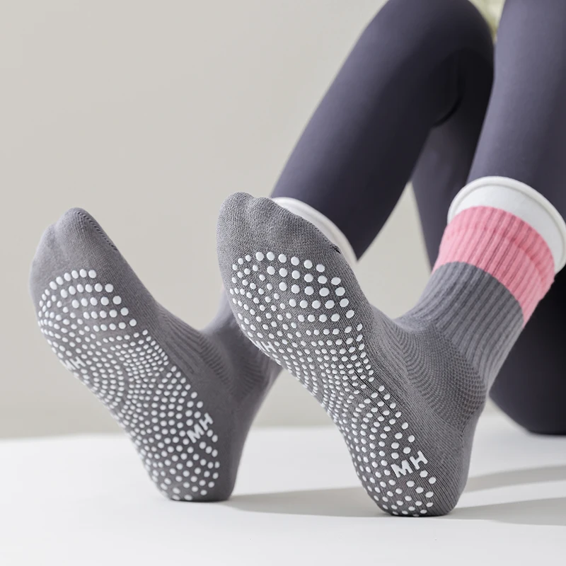 Silicone Non-slip Yoga Socks W - Home Gym Floor review and price