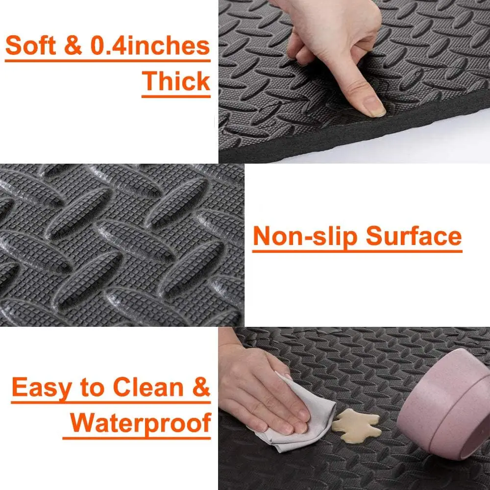 Puzzle Fitness Mat EVA Interlo - Home Gym For Kids review and price