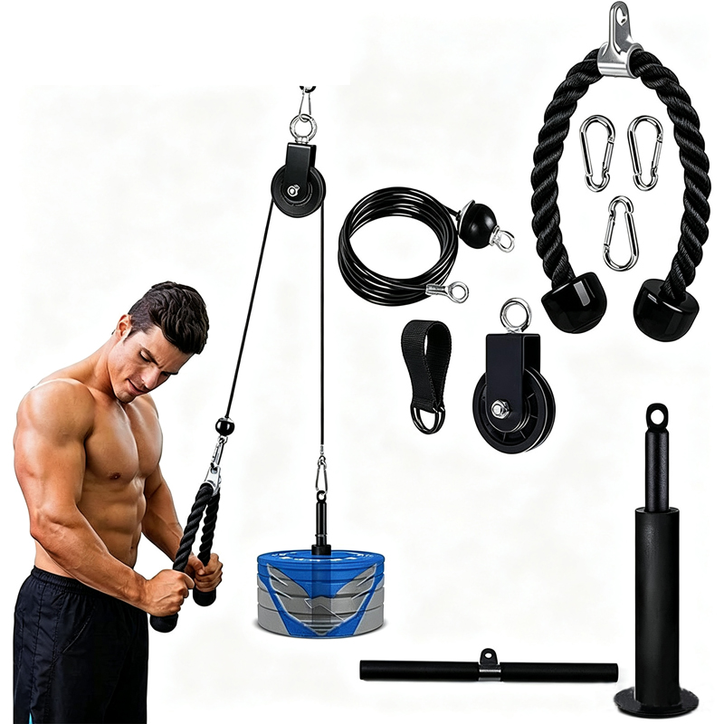 Silent Stainless Steel Cable P - Home Gym Diy Pulley System review and price