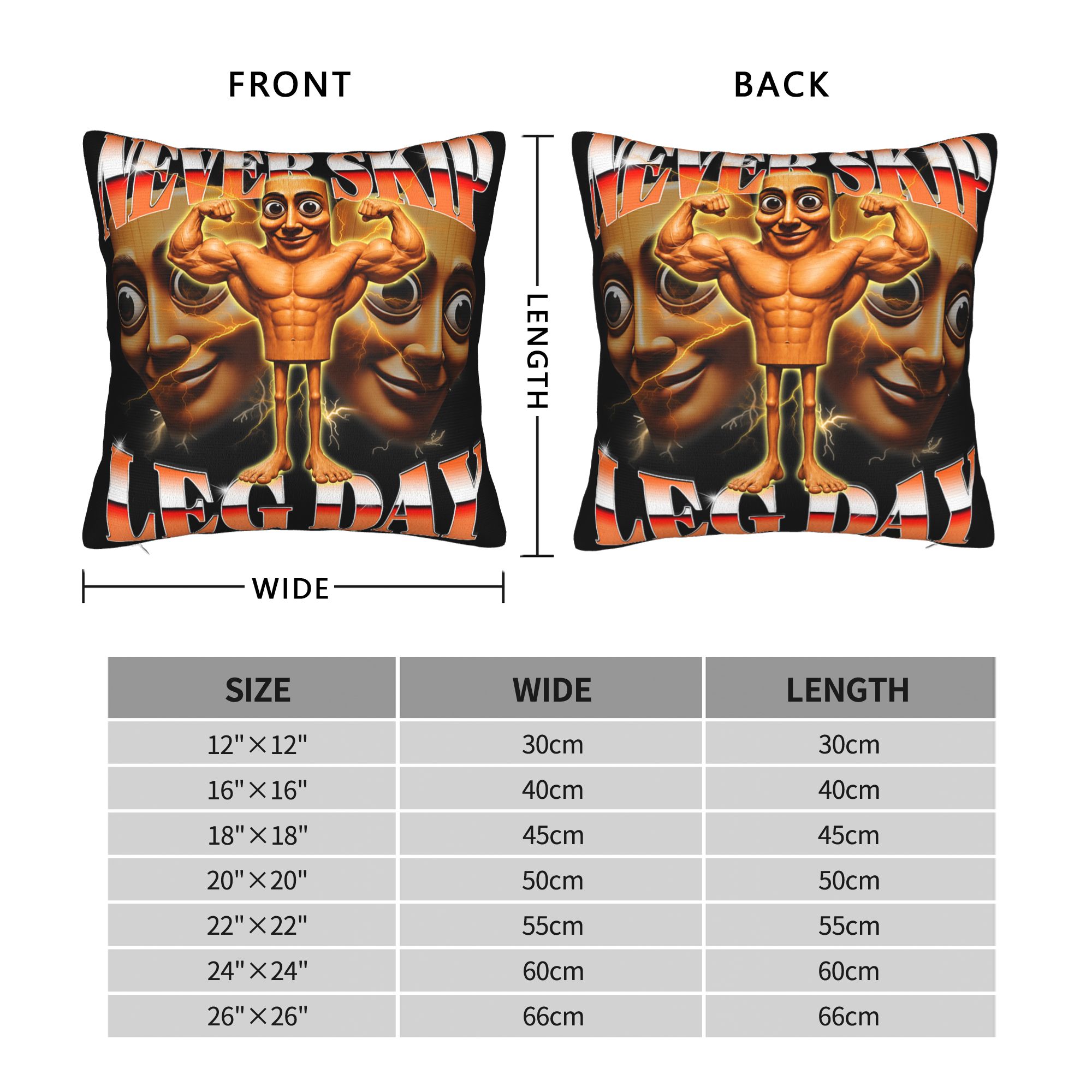 Tung Tung Sahur Never Skip Leg - Home Gym Leg Day review and price