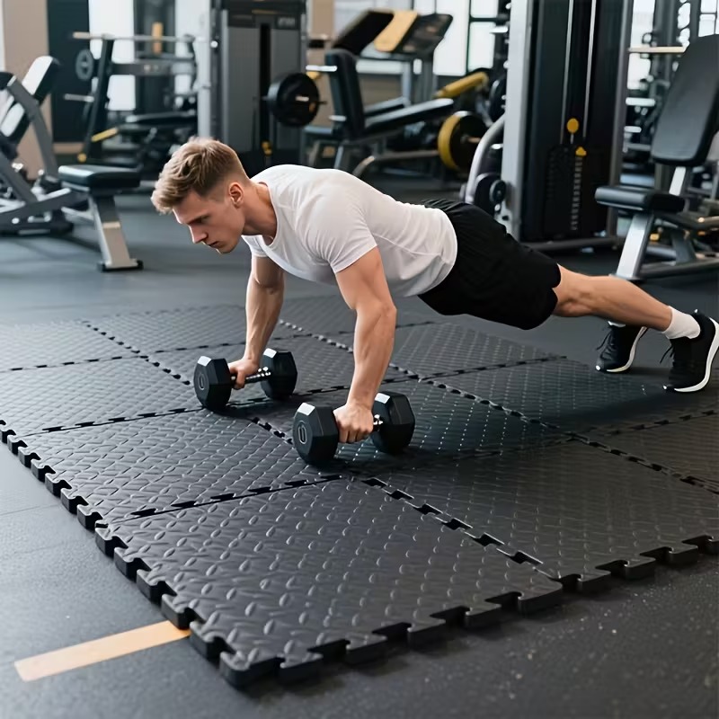 30x30cm 16 Pcs Interlocking Yo - Home Gym On Carpet review and price
