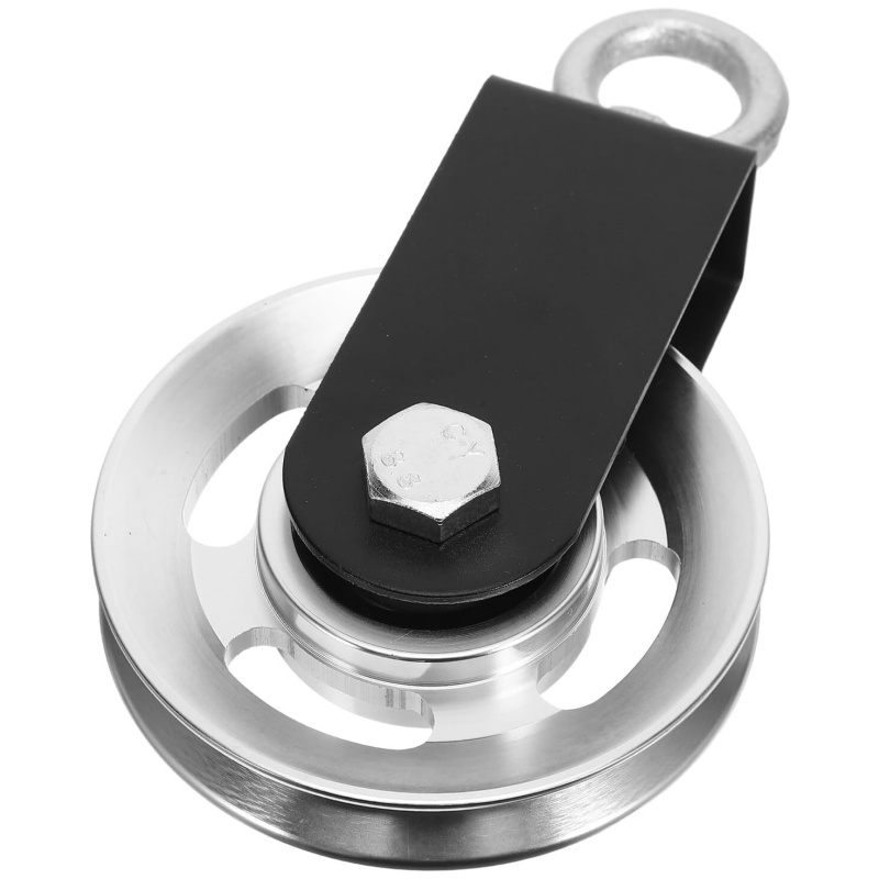 1Pc Aluminum Alloy Cable Pulle - Home Gym Diy Pulley System review and price