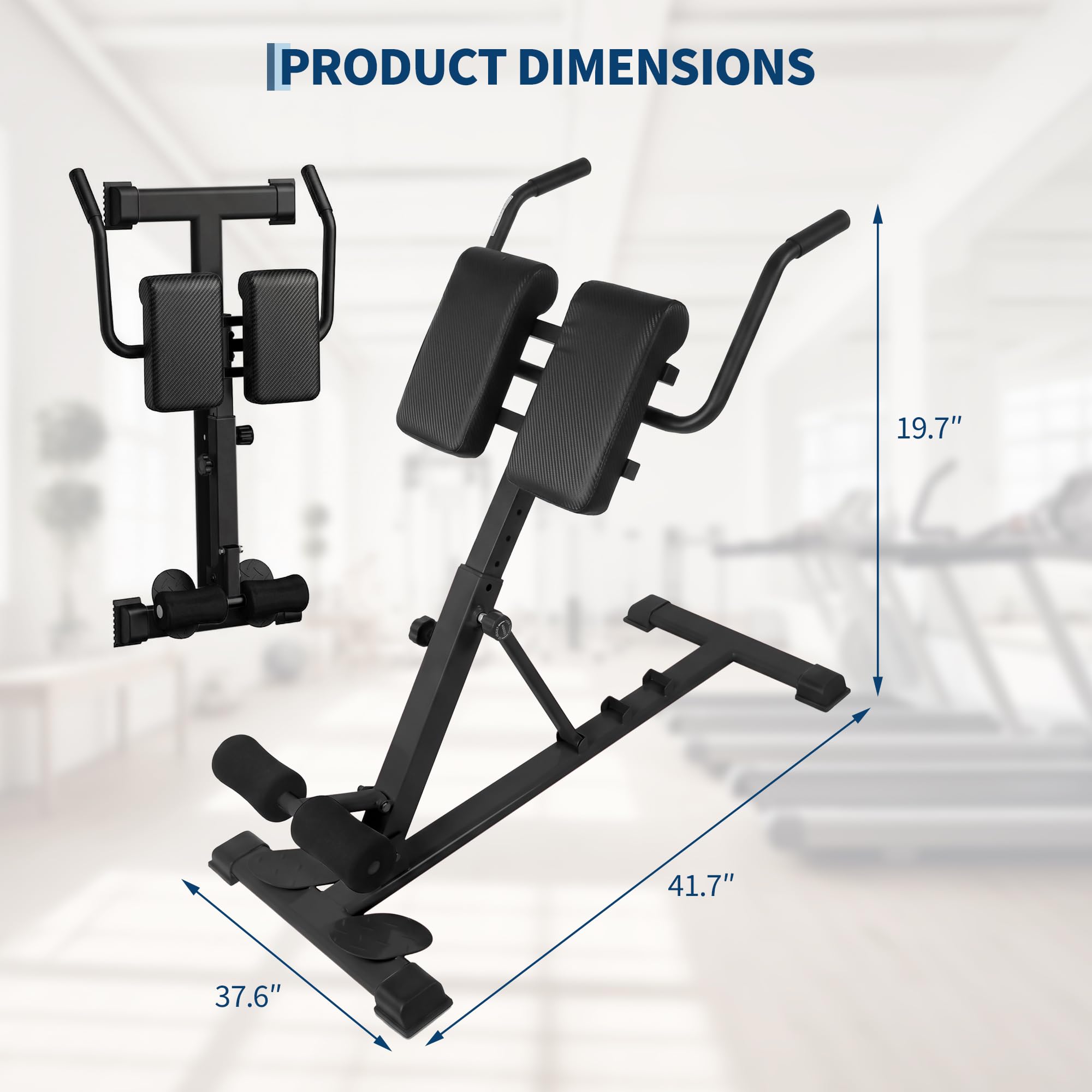 Roman Chair Hyperextension Ben - Home Gym Hamstring Exercises review and price
