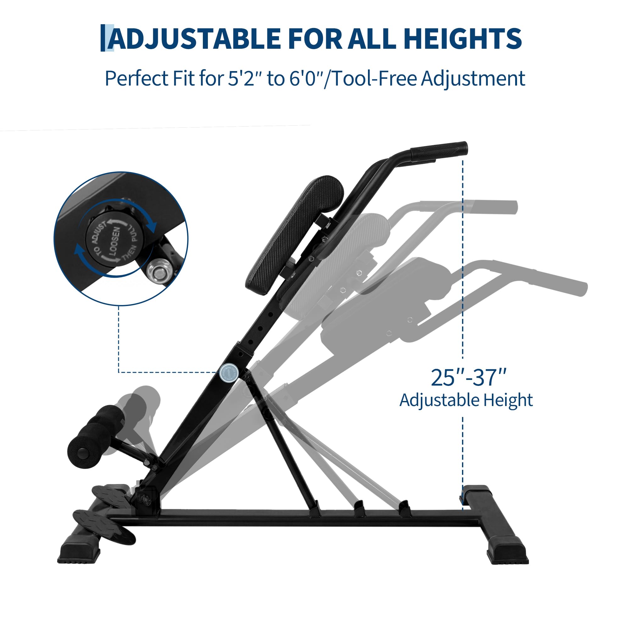 Roman Chair Hyperextension Ben - Home Gym Hamstring Exercises review and price