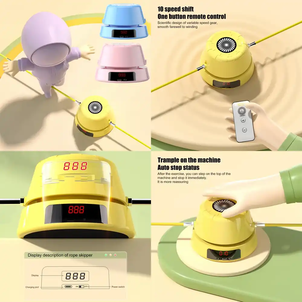 WAP01  Smart Electric Skipping - Home Gym For Kids review and price