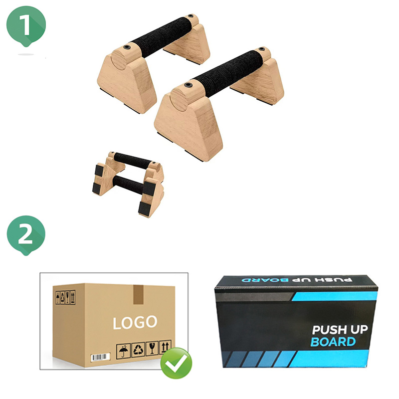 Wooden Push up Stand Russian P - Push Up Stand Bar review and price