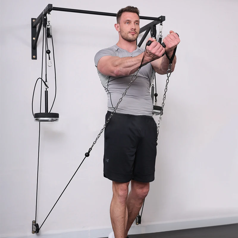 Wall Mounted DIY Fitness Pulle - Home Gym Diy Pulley System review and price