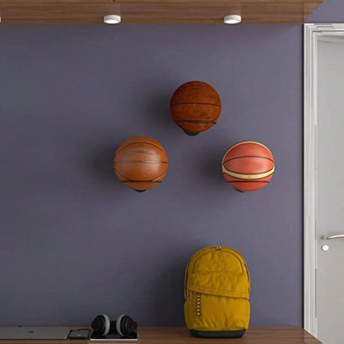 Space Saving Wall Mounted Bask - Home Gym Organization review and price