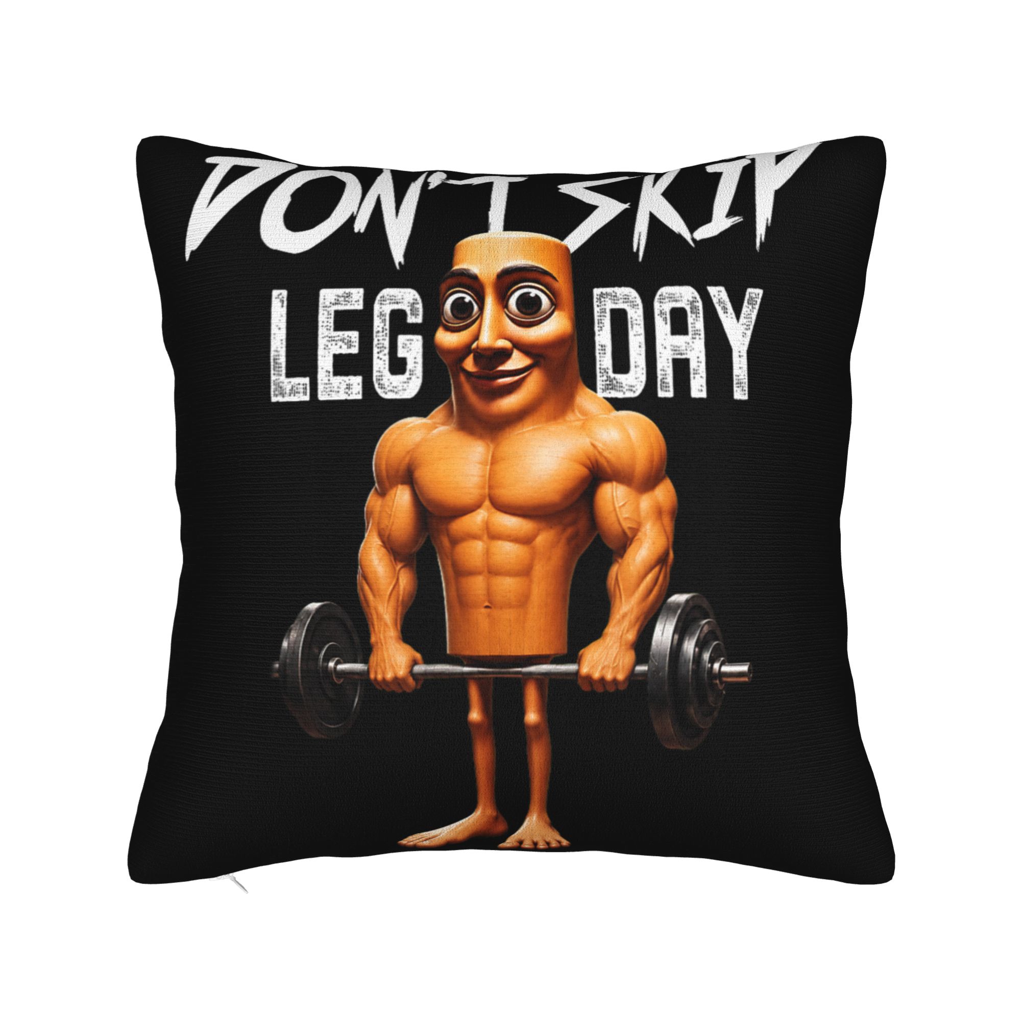 Pillow Case Don't Skip Leg Day - Home Gym Leg Day review and price