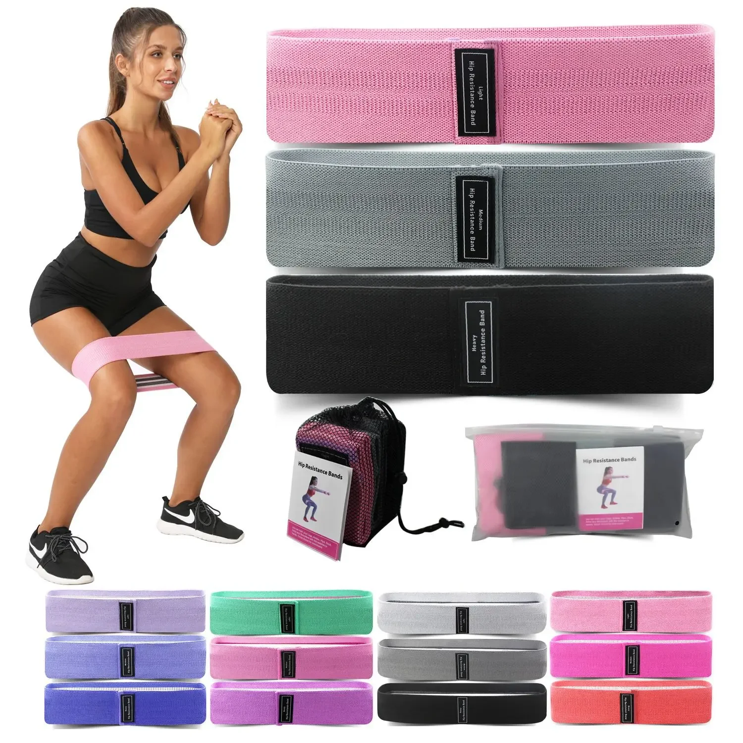 1/2/3PCS Elastic Bands Fitness - Home Gym Organization review and price