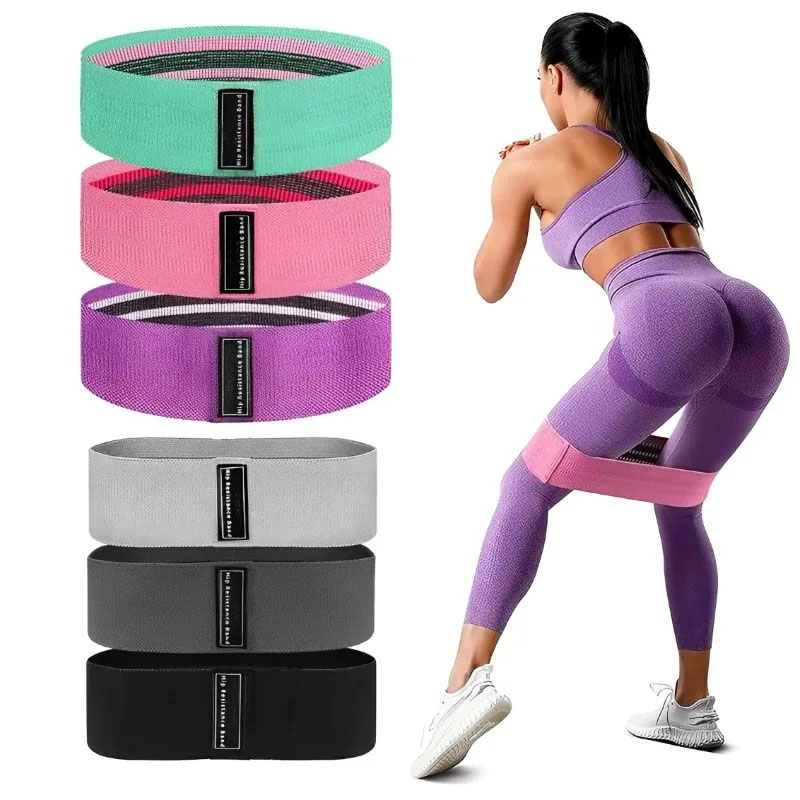 3Pcs Fabric Resistance Hip Boo - Home Gym Resistance Machine review and price
