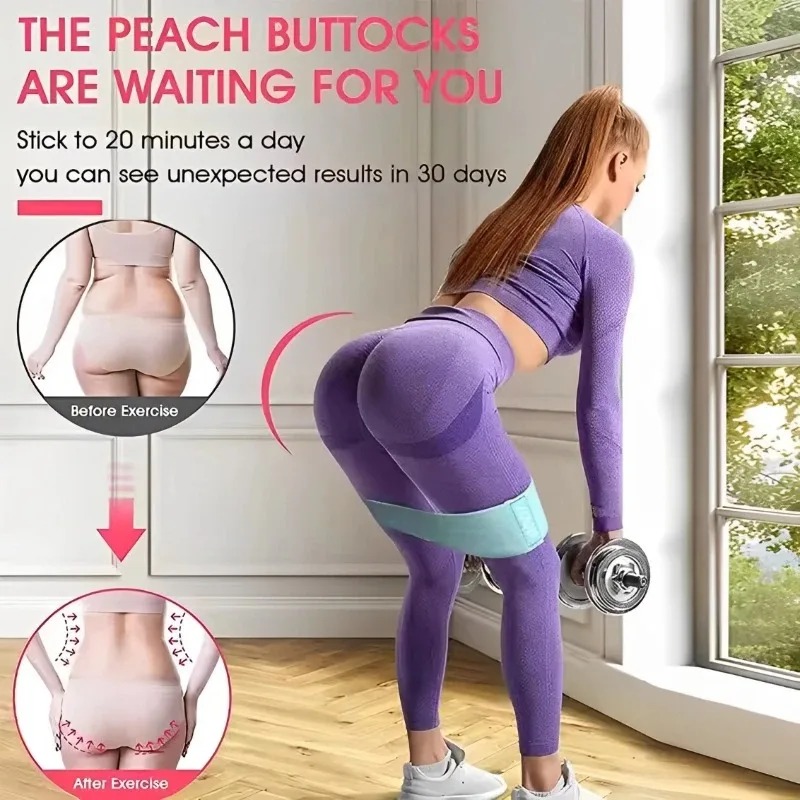 3Pcs Fabric Resistance Hip Boo - Home Gym Resistance Machine review and price
