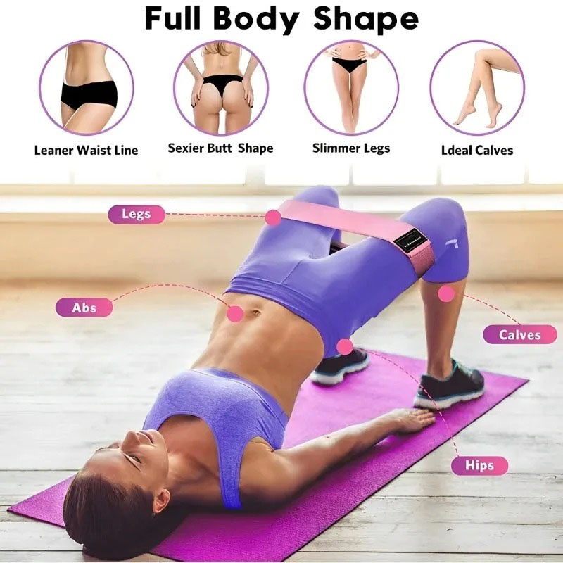 3Pcs Fabric Resistance Hip Boo - Home Gym Resistance Machine review and price