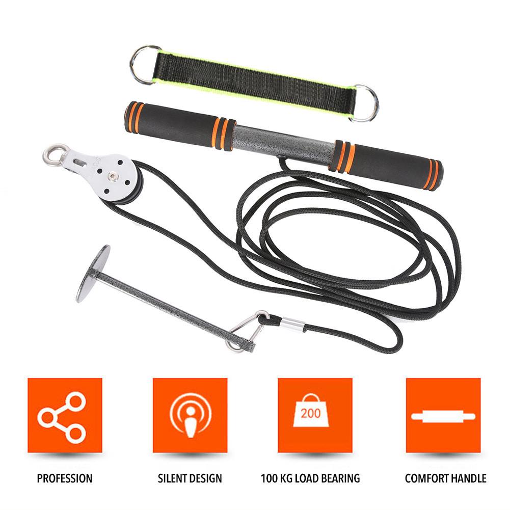 Fitness Pulley Cable System DI - Home Gym Diy Pulley System review and price