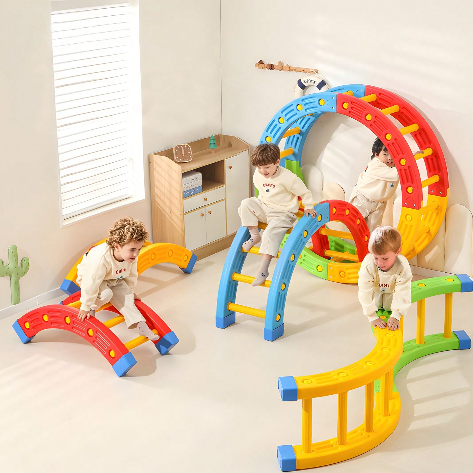 GCCSJ 2-In-1 Foldable Toddler  - Home Gym For Kids review and price