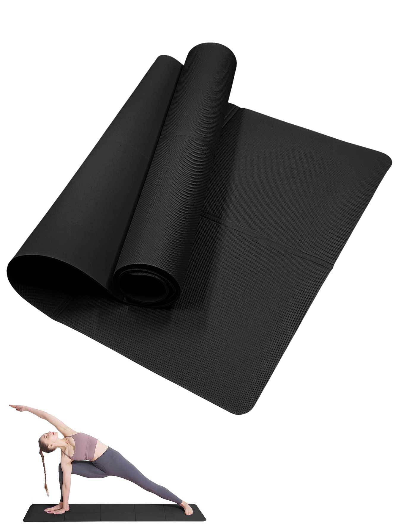 Foldable Yoga Mat Black Eco Fr - Home Gym Floor review and price