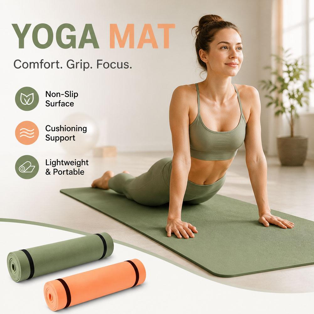 Thick Yoga Mat Anti-skid Sport - Home Gym Floor review and price