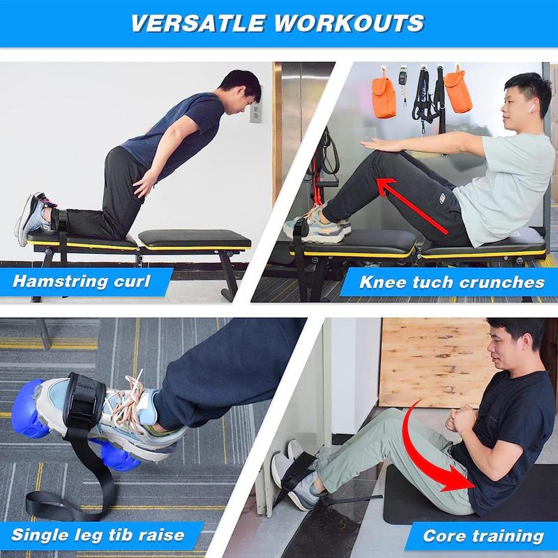 Fitness Hamstring Curl Strap E - Home Gym Hamstring Exercises review and price
