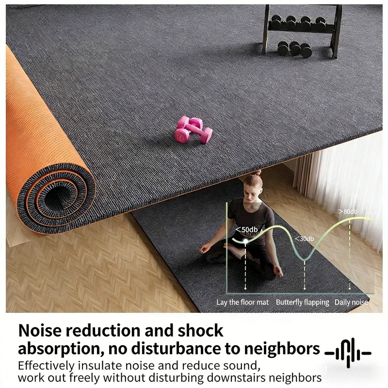 Soundproof Noise Absorbing Flo - Home Gym On Carpet review and price
