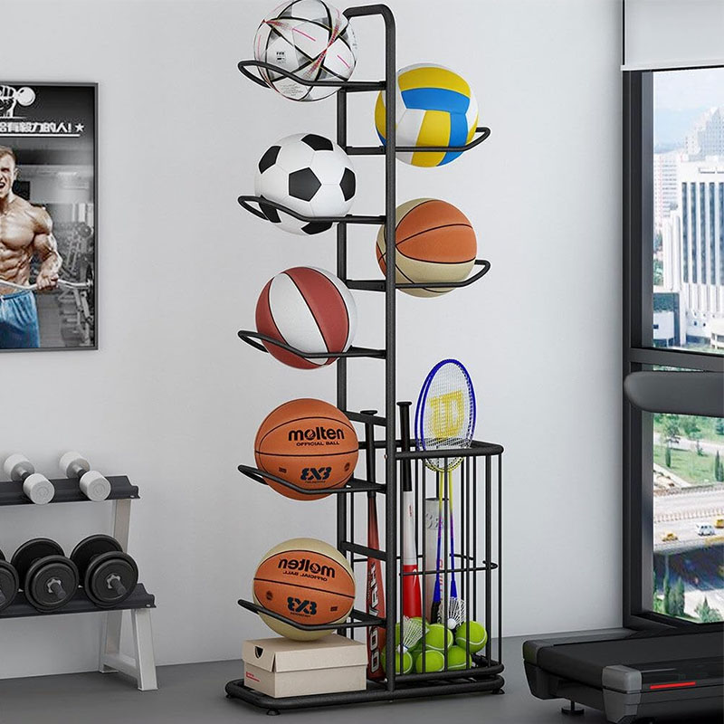 Sports Ball Storage Rack Baske - Home Gym Organization review and price