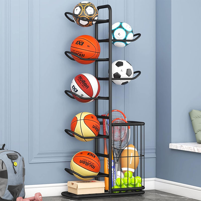 Sports Ball Storage Rack Baske - Home Gym Organization review and price
