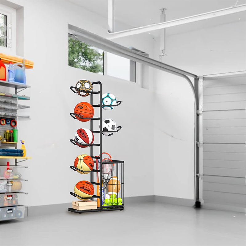 Sports Ball Storage Rack Baske - Home Gym Organization review and price