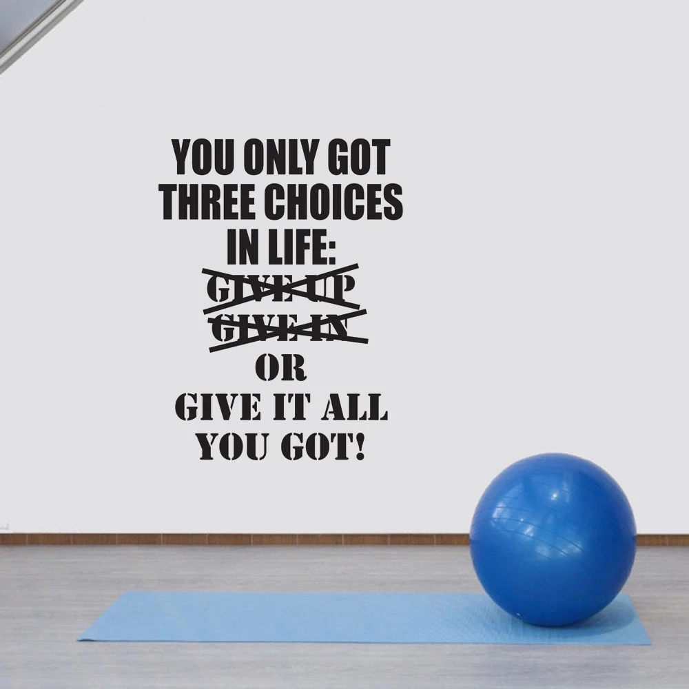 1 pc hot sale GYM culture Wall - Home Gym For Kids review and price
