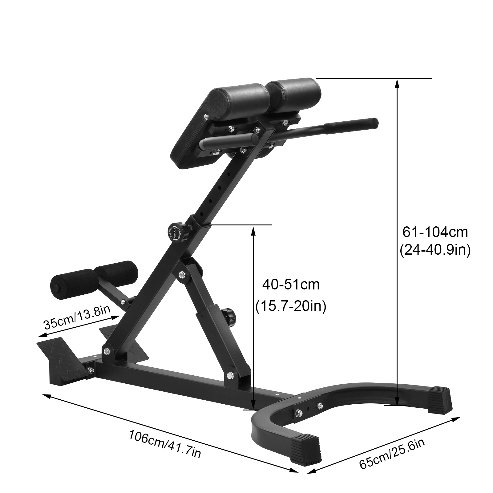 Roman Chair Hyperextension Ben - Home Gym Hamstring Exercises review and price