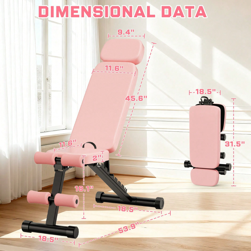 9 Position Adjustable Weight B - Home Gym Full Body review and price