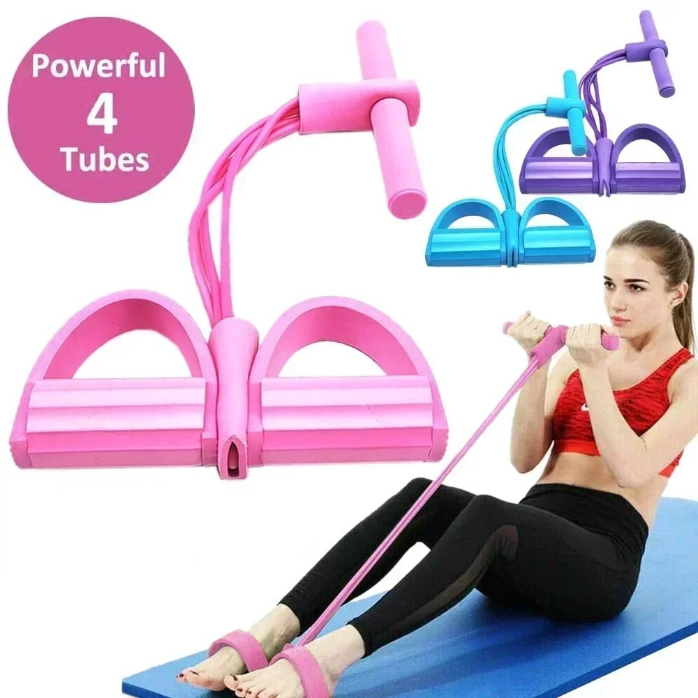 4/6 Level Resistance Band Elas - Home Gym Resistance Machine review and price